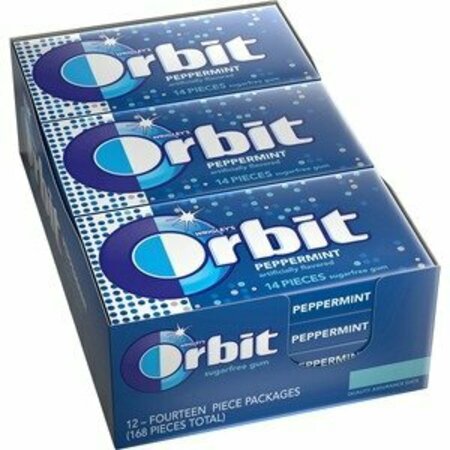 ORBIT Gum, Peppermint 12Ct, 2PK MRS21486